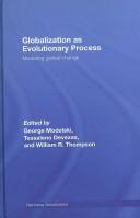 Cover for Globalization as Evolutionary Process
