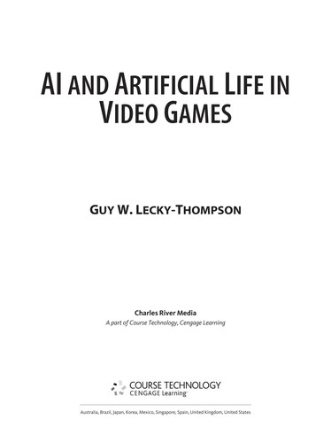 Cover for AI and artificial life in video games
