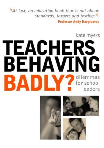 Cover for Teachers Behaving Badly?