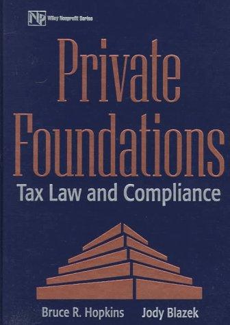 Cover for Private foundations