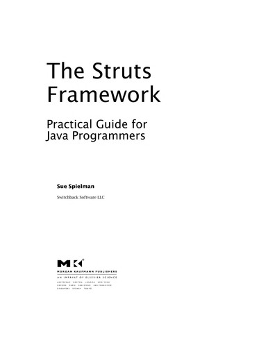 Cover for The Struts framework
