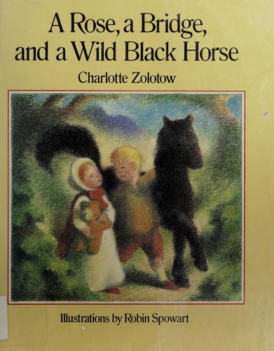 Cover for A rose, a bridge, and a wild black horse
