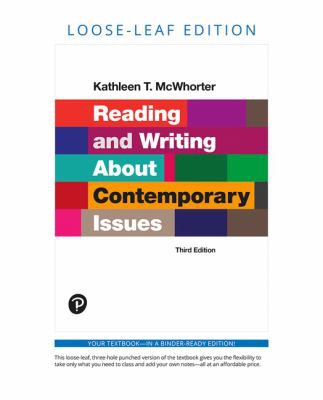 Cover for Reading and Writing about Contemporary Issues