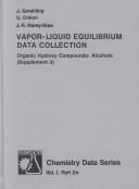 Cover for Vapor-Liquid Equilibrium Data Collection: Organic Hydroxy Compounds 