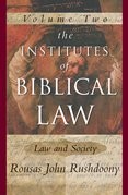 Cover for The Institute of Biblical Law, Vol 2