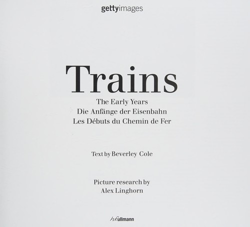 Cover for Trains