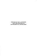 Cover for Certain R.C.M.P. activities and the question of governmental knowledge