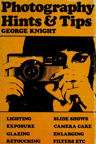 Cover for Photography hints and tips