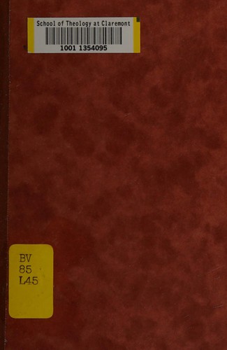 Cover for Liberation and unity