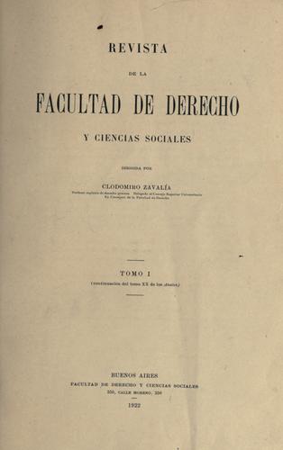 Cover for Revista.