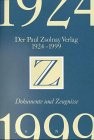 Cover for Der Paul Zsolnay Verlag 1924-1999