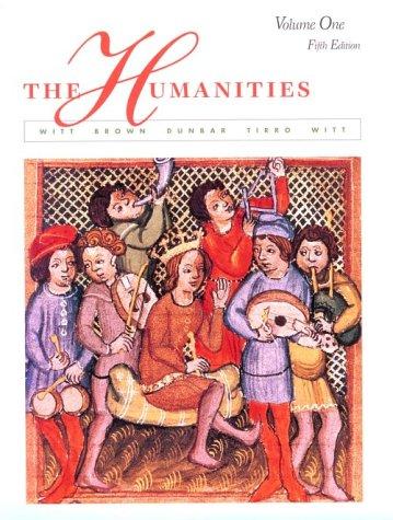 Cover for The Humanities 