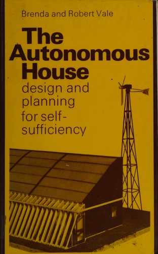 Cover for The autonomous house