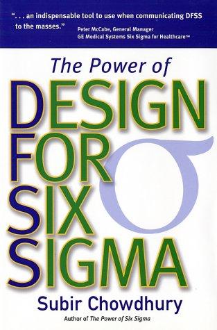 Cover for Power of Design for Six Sigma