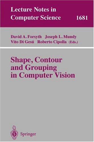 Cover for Shape, Contour and Grouping in Computer Vision (Lecture Notes in Computer Science)