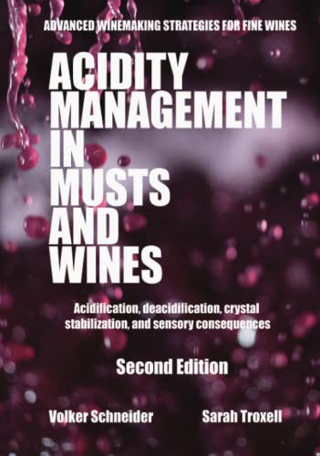 Cover for Acidity Management in Musts and Wines, Second Edition