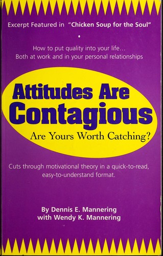 Cover for Attitudes are contagious