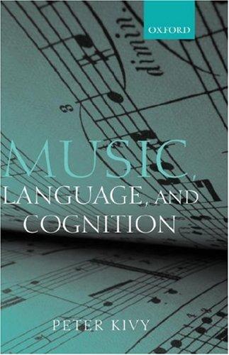 Cover for Music, Language, and Cognition