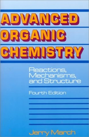 Cover for Advanced organic chemistry