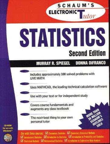 Cover for Schaum's Statistics (Schaum's Outlines)
