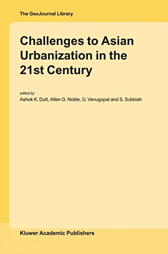 Cover for Challenges to Asian Urbanization in the 21st Century