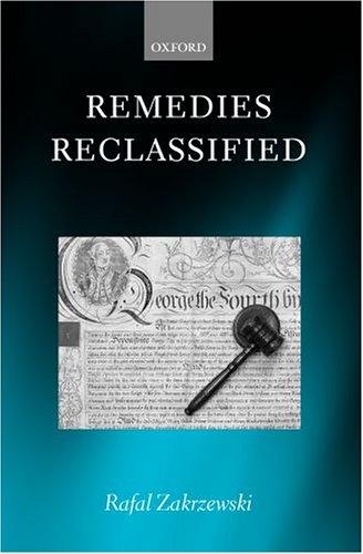 Cover for Remedies Reclassified
