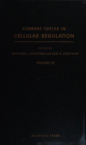 Cover for Current Topics in Cellular Regulation