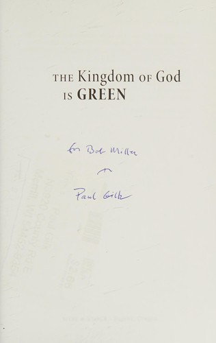 Cover for Kingdom of God Is Green