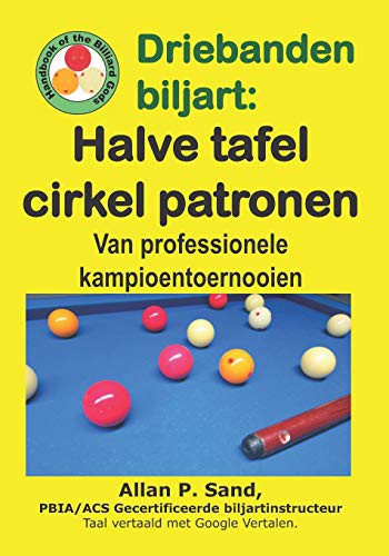 Cover for Driebanden biljart - Halve tafel cirkel patronen