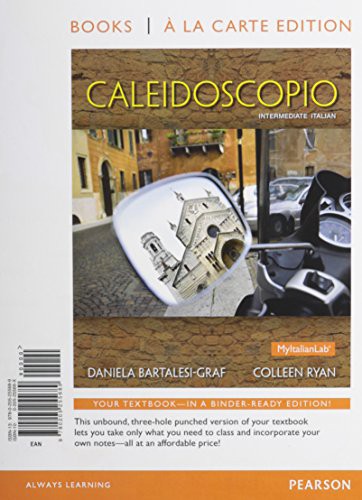 Cover for Caleidoscopio, Books a la Carte Edition