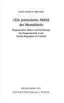 Cover for Ein potenziertes Abbild der Menschheit
