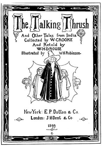 Cover for The talking thrush