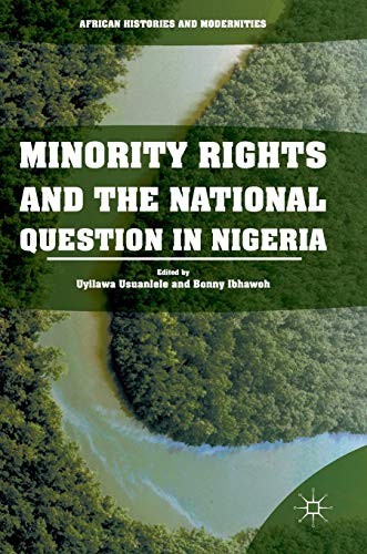 Cover for Minority Rights and the National Question in Nigeria