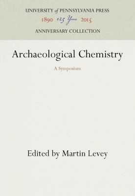 Cover for Archaeological Chemistry