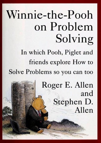 Cover for Winnie-the-Pooh on problem solving