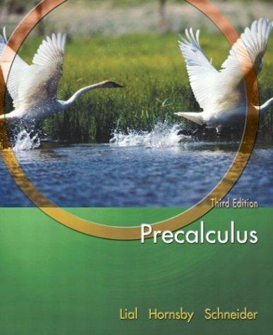 Cover for Precalculus