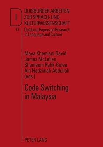 Cover for Code Switching in Malaysia