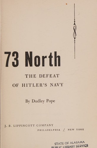 Cover for 73 North;