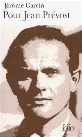 Cover for Pour Jean Prévost