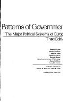 Cover for Patterns of government