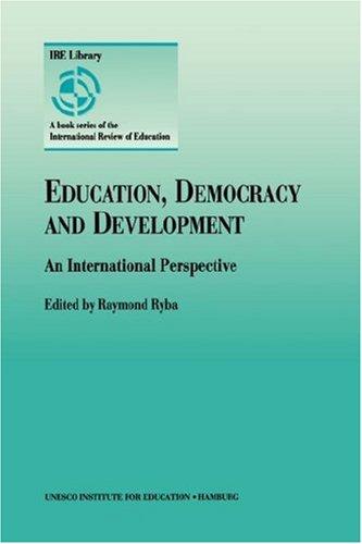 Cover for Education, democracy, and development