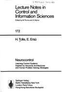 Cover for Neurocontrol (Lecture Notes in Control & Information Sciences)