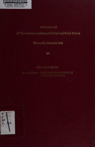 Cover for Political Islam (Annals of the American Academy of Political & Social Science Series)
