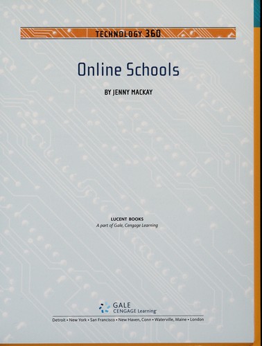 Cover for Online schools