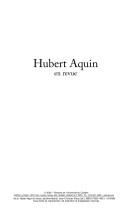 Cover for Hubert Aquin en revue