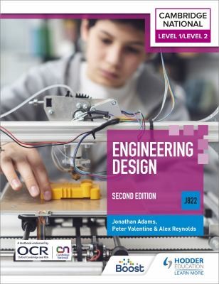 Cover for OCR Cambridge National in Engineering Design Second Edition