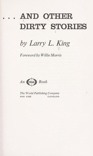 Cover for ... and other dirty stories