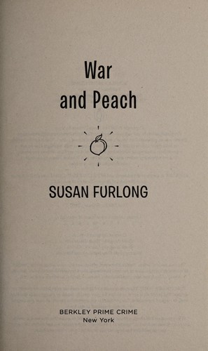 Cover for War and peach