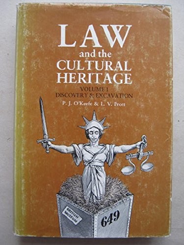 Cover for Law and the cultural heritage