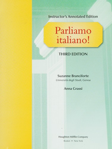 Cover for Parliamo italiano!
